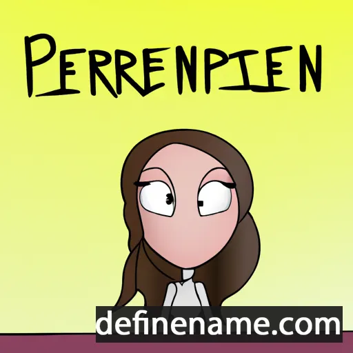 Perrianne cartoon