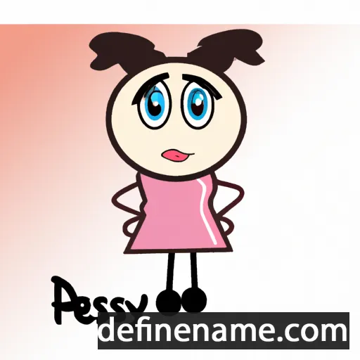 Pessy cartoon