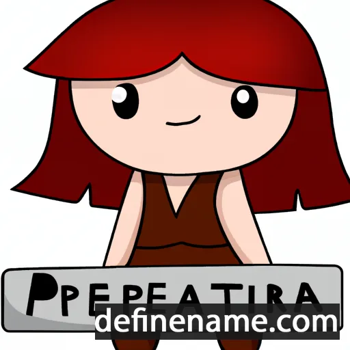 Petraea cartoon