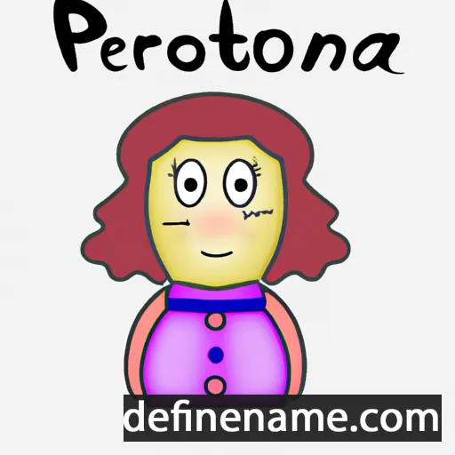 Petrónia cartoon