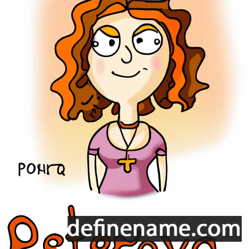 Petrova cartoon