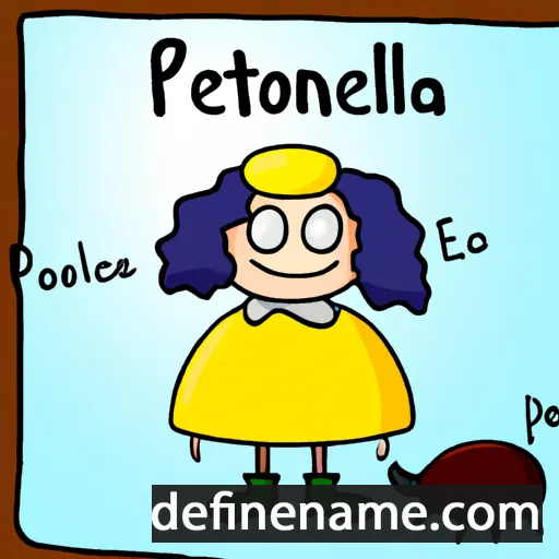 Pettronella cartoon