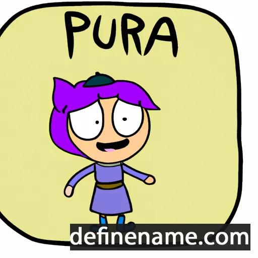 Peura cartoon