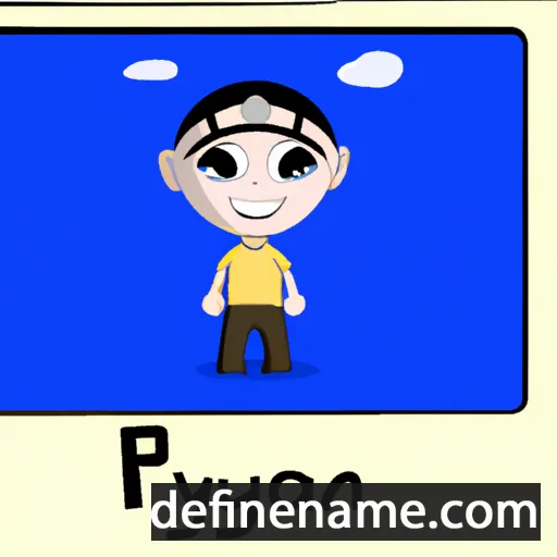 Peytan cartoon