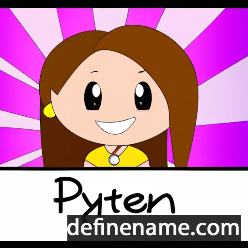 Peytynn cartoon