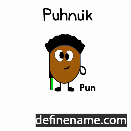 Pfukani cartoon