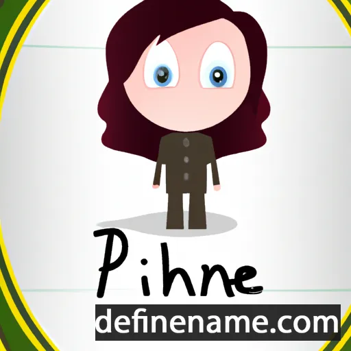 Phaine cartoon