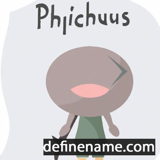 Phanomachus cartoon