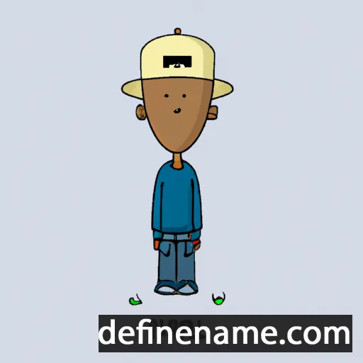 Pharrell cartoon