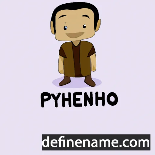 Phenyo cartoon