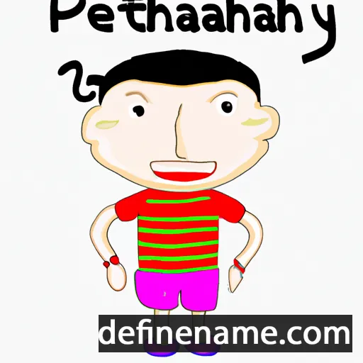 Phetmany cartoon