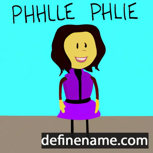 Philmalene cartoon