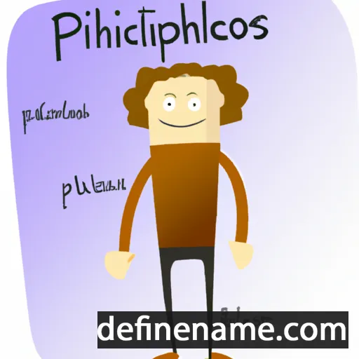 Philonides cartoon