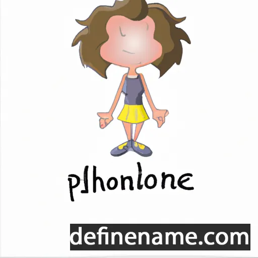 cartoon of the name Philonise