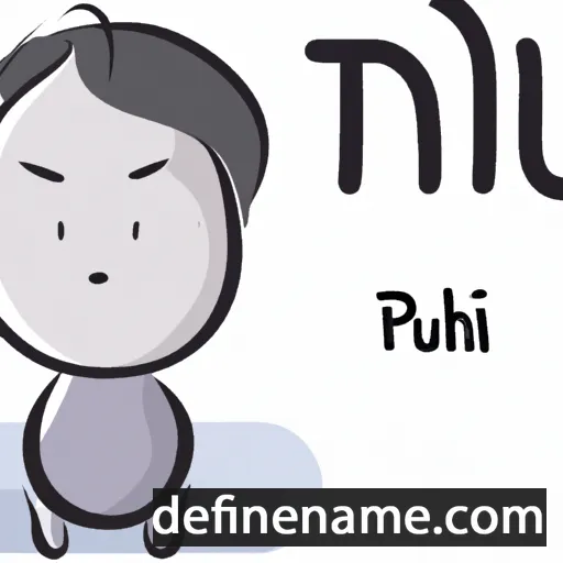 Phui cartoon