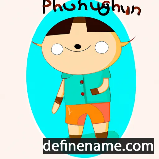 Phuntsog cartoon