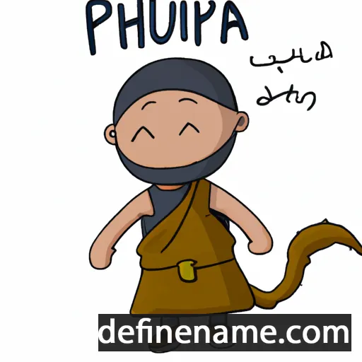 Phurba cartoon