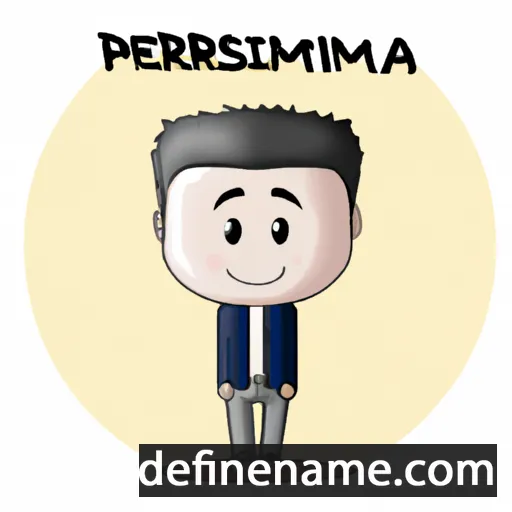 Piermassimiliano cartoon