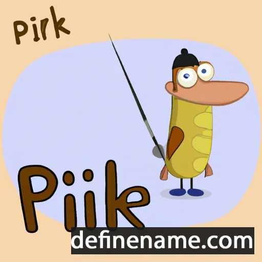 Pike cartoon