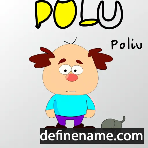 Pilou cartoon