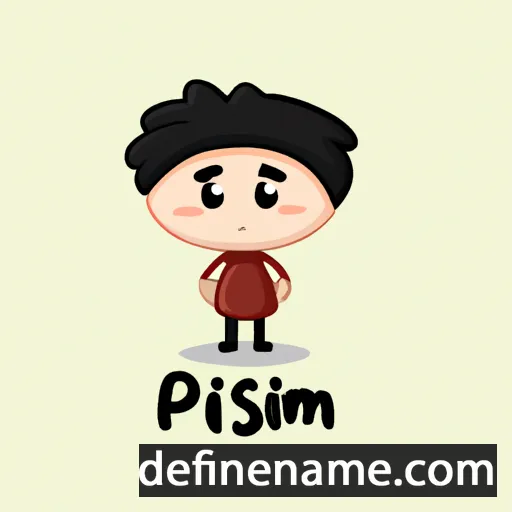 Pimsiri cartoon