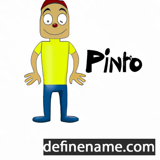 Pineto cartoon