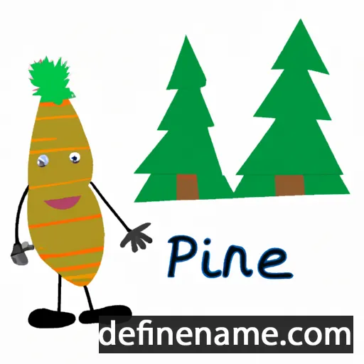 Piney cartoon