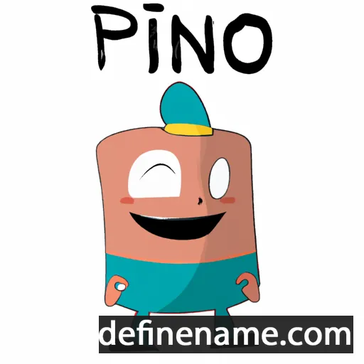 Pinito cartoon