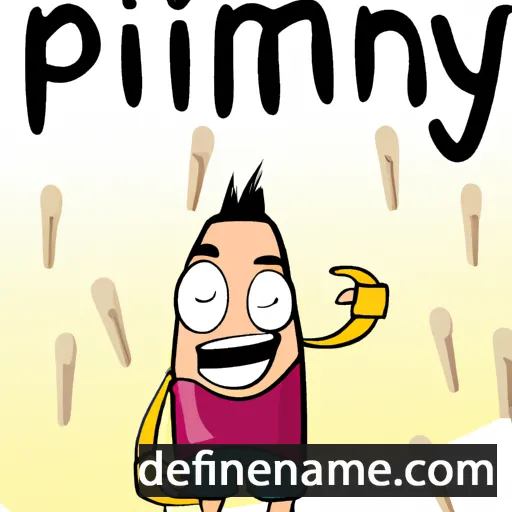 Pinmany cartoon