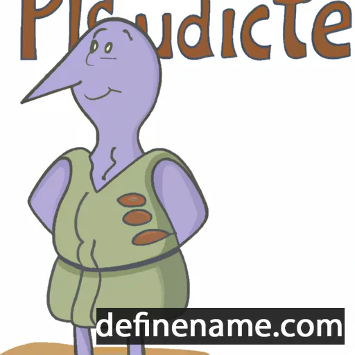 Plectrude cartoon