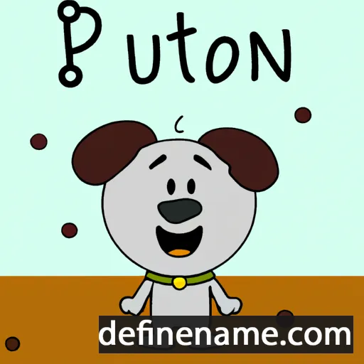 Plutón cartoon