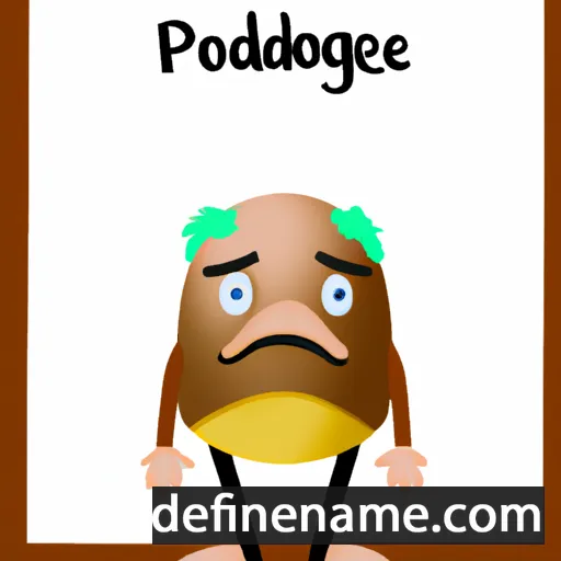 Podarge cartoon