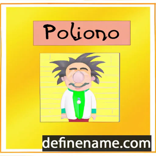 Pollione cartoon