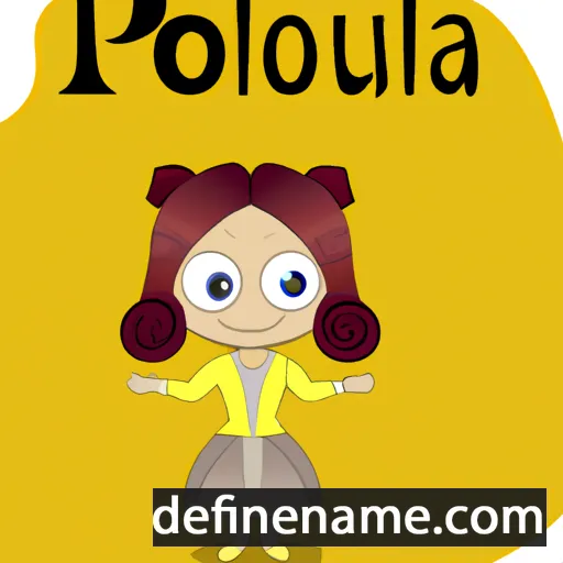 Polunia cartoon