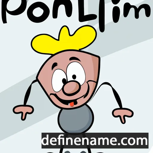 Pommelien cartoon