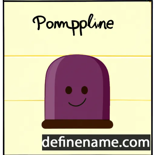 Pommeline cartoon