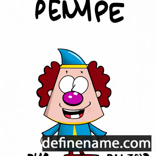 Pompèu cartoon