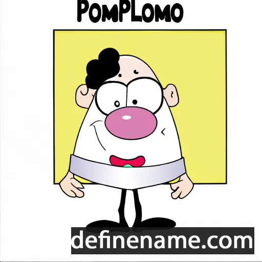 Pompilio cartoon