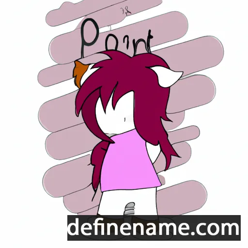 Poni cartoon