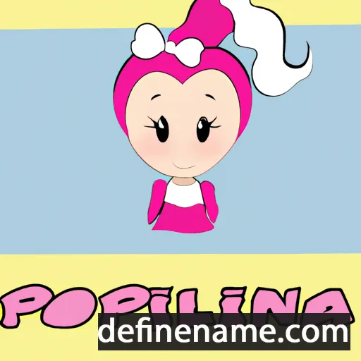 Popelina cartoon