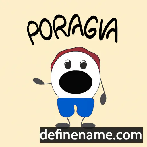 Porança cartoon