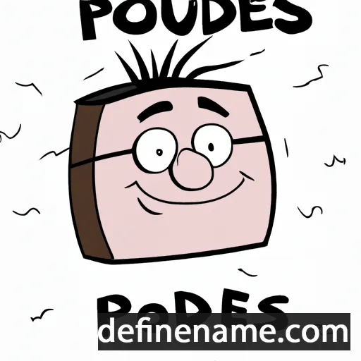 Poudes cartoon