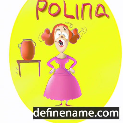 Poulina cartoon