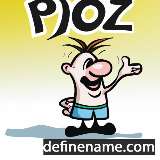 Pozi cartoon