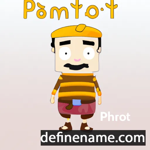 Pramot cartoon