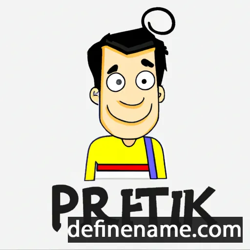 Prateik cartoon