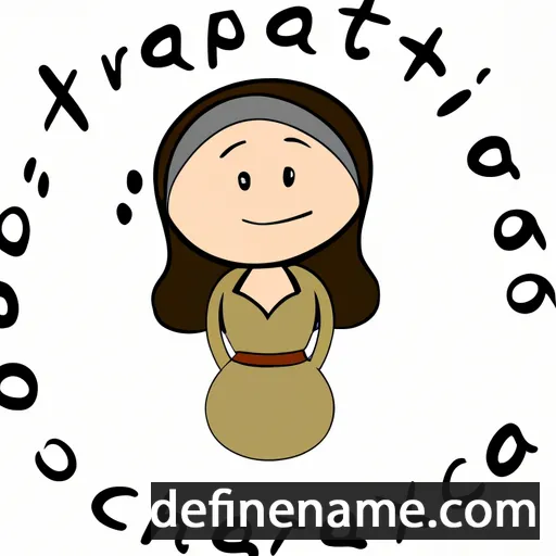 Praxithea cartoon