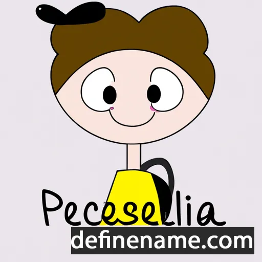 Préscillia cartoon