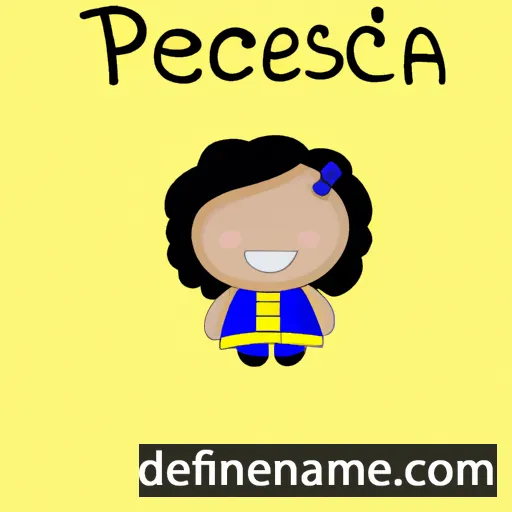 Prescila cartoon