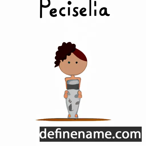 Prescilia cartoon